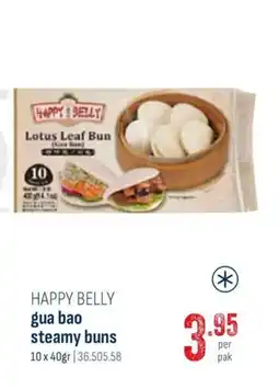 Horeca totaal Happy belly gua bao steamy buns aanbieding