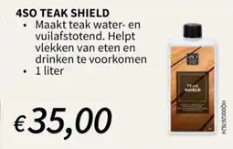 Horta 4so teak shield aanbieding