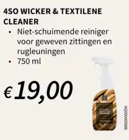 Horta 4so wicker & textilene cleaner aanbieding