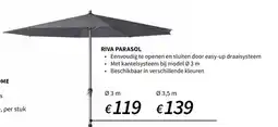 Horta Riva parasol aanbieding