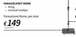 Horta Parasolvoet rome aanbieding