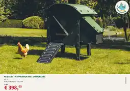 Horta Nestera kippenhok met onderstel aanbieding