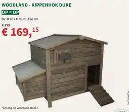 Horta Woodland kippenhok duke aanbieding