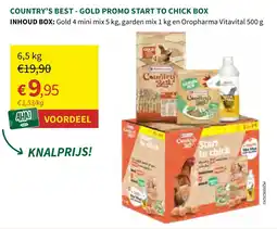 Horta Country's best gold promo start to chick box aanbieding
