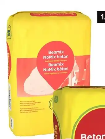 Karwei Weber nomix snelbeton aanbieding