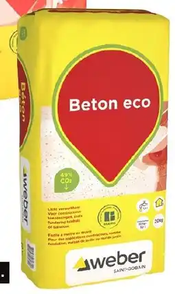 Karwei Weber beton eco aanbieding