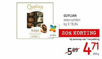 Spar Colruyt Guylian aanbieding