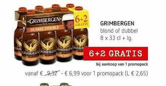 Spar Colruyt Grimbergen Blond Of Dubbel aanbieding
