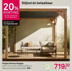 Karwei Pergola Silvano Douglas aanbieding