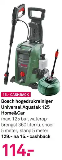 Karwei Bosch hogedrukreiniger Universal Aquatak 125 Home&Car aanbieding
