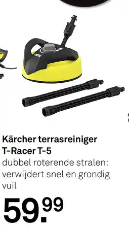 Karwei Kärcher terrasreiniger T-Racer T-5 aanbieding
