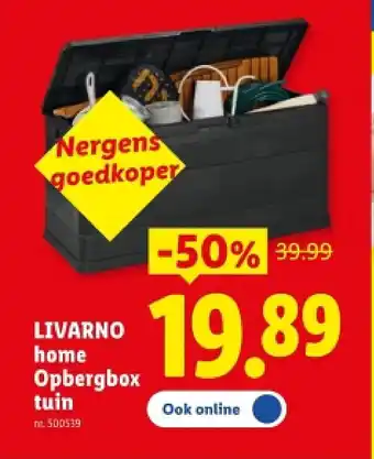 Opbergbox tuin