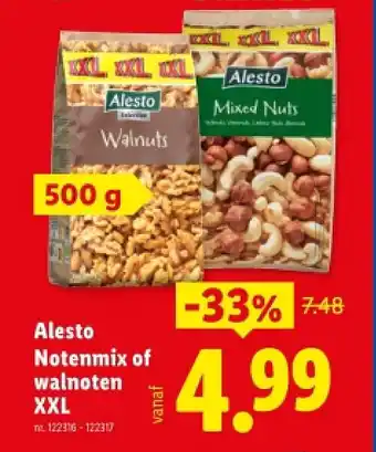 Notenmix of walnoten XXL