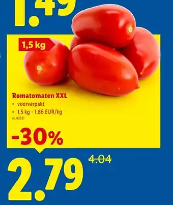 Lidl Romatomaten XXL aanbieding