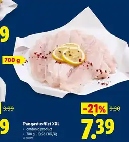 Lidl Pangasiusfilet XXL aanbieding