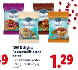 Lidl Gekaramelliseerde noten aanbieding
