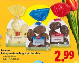 Lidl Holle paaseieren Belgische chocolade aanbieding