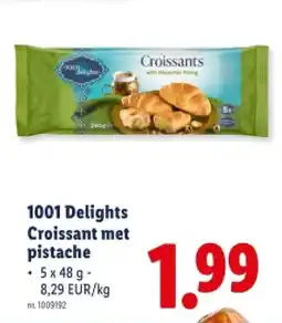 Lidl Croissant met pistache aanbieding