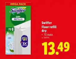 Lidl Floor refill dry aanbieding