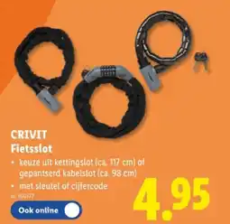 Lidl Fietsslot aanbieding