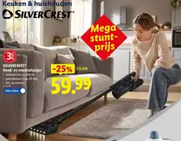 Lidl Hand- en steelstofzuiger aanbieding