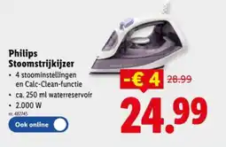 Lidl Stoomstrijkijzer aanbieding