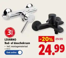 Lidl Bad- of douchekraan aanbieding
