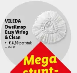 Lidl Dweilmop Easy Wring & Clean aanbieding