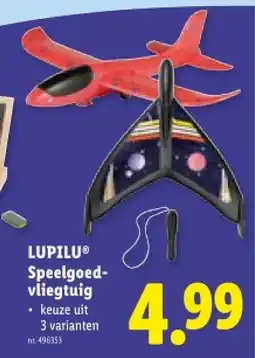 Lidl Speelgoed- vliegtuig aanbieding