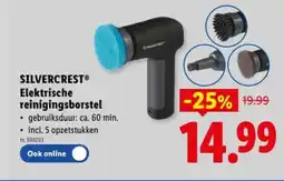 Lidl Elektrische reinigingsborstel aanbieding