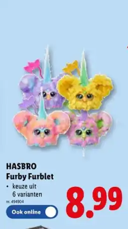 Lidl Furby Furblet aanbieding