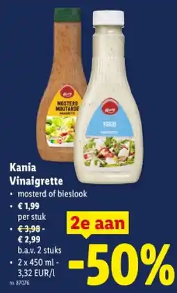 Lidl Vinaigrette aanbieding