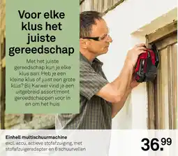 Karwei Einhell multischuurmachine aanbieding