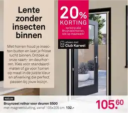 Karwei Bruynzeel rolhor voor deuren S500 aanbieding