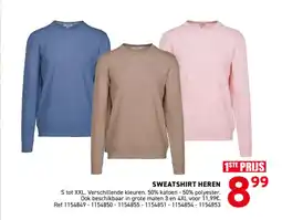 Trafic Sweatshirt heren aanbieding