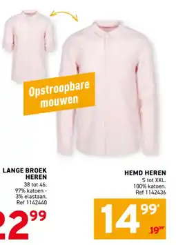 Trafic Hemd heren aanbieding