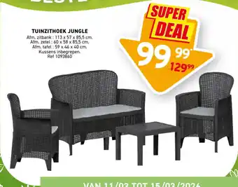 Trafic Tuinzithoek jungle aanbieding