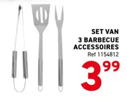 Trafic Set van 3 barbecue accessoires aanbieding