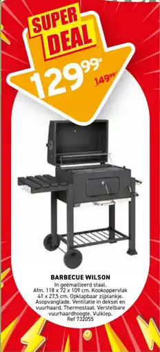 Trafic Barbecue wilson aanbieding