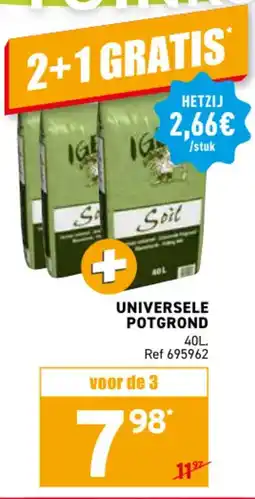 Trafic Universele potgrond aanbieding