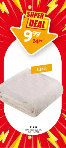 Trafic Plaid aanbieding