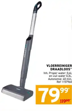 Trafic Vloerreiniger draadloos aanbieding