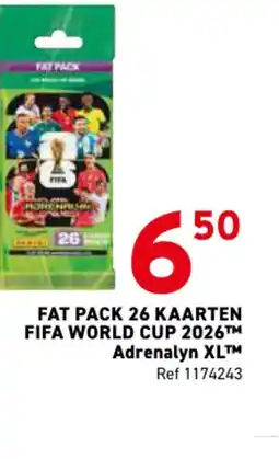 Trafic Fat pack 26 kaarten fifa world cup 2026 m adrenalyn XL aanbieding