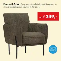 Woonsquare Fauteuil Orion aanbieding