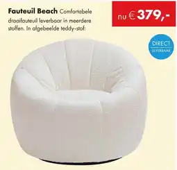 Woonsquare Fauteuil Beach aanbieding