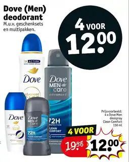 Kruidvat Dove (Men) deodorant aanbieding