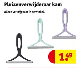 Kruidvat Pluizenverwijderaar kam aanbieding