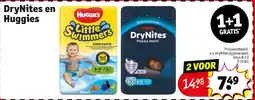 Kruidvat DryNites en Huggies aanbieding