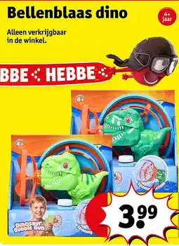Kruidvat Bellenblaas dino aanbieding