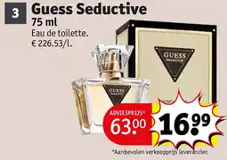 Kruidvat Guess Seductive aanbieding